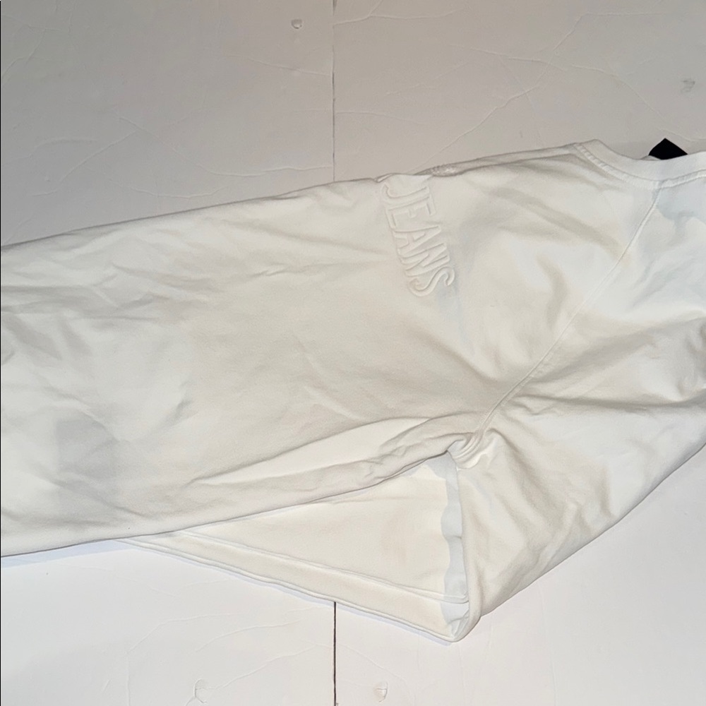 Armani Jeans Classic White Crewneck - Picture 5 of 5